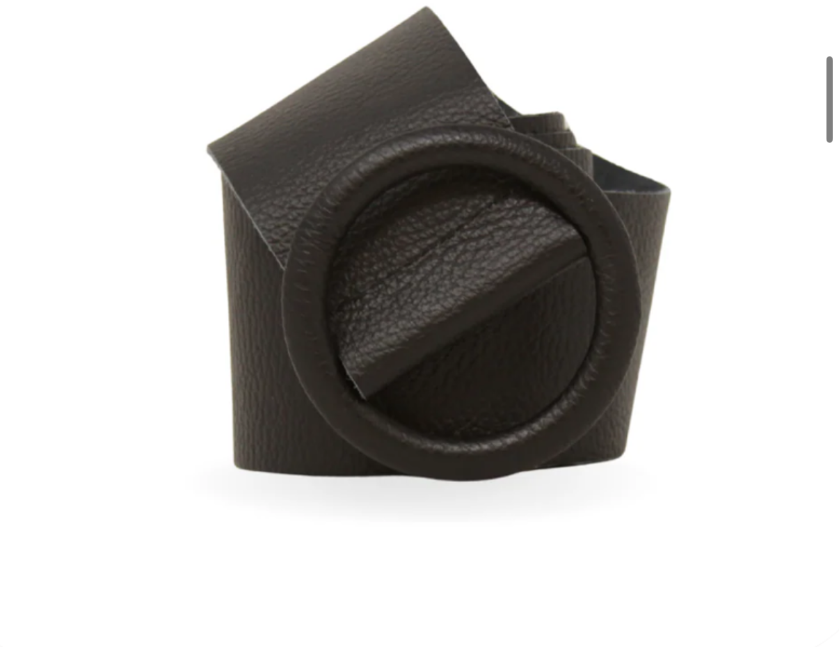 Circle Buckle Belt