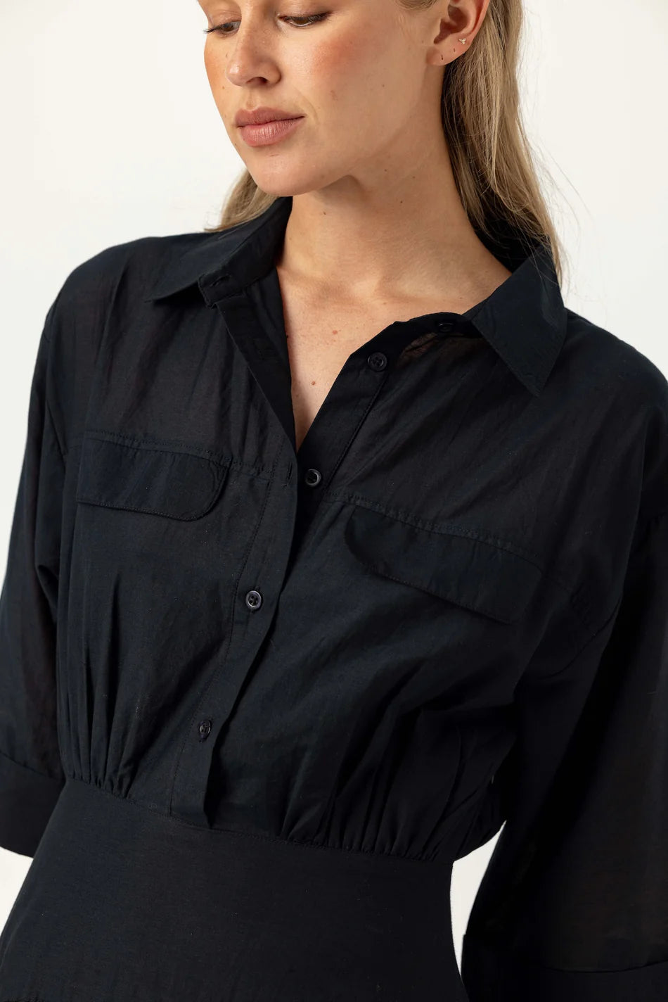 Gabriella Maxi Dress- Black