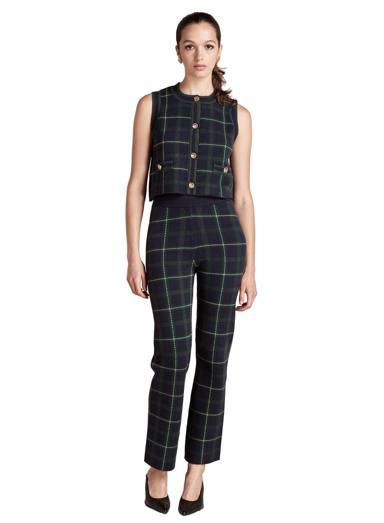 Tilden Plaid Set