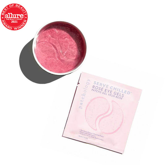 Serve Chilled™ Rosé Eye Gels - 30 Pair Jar