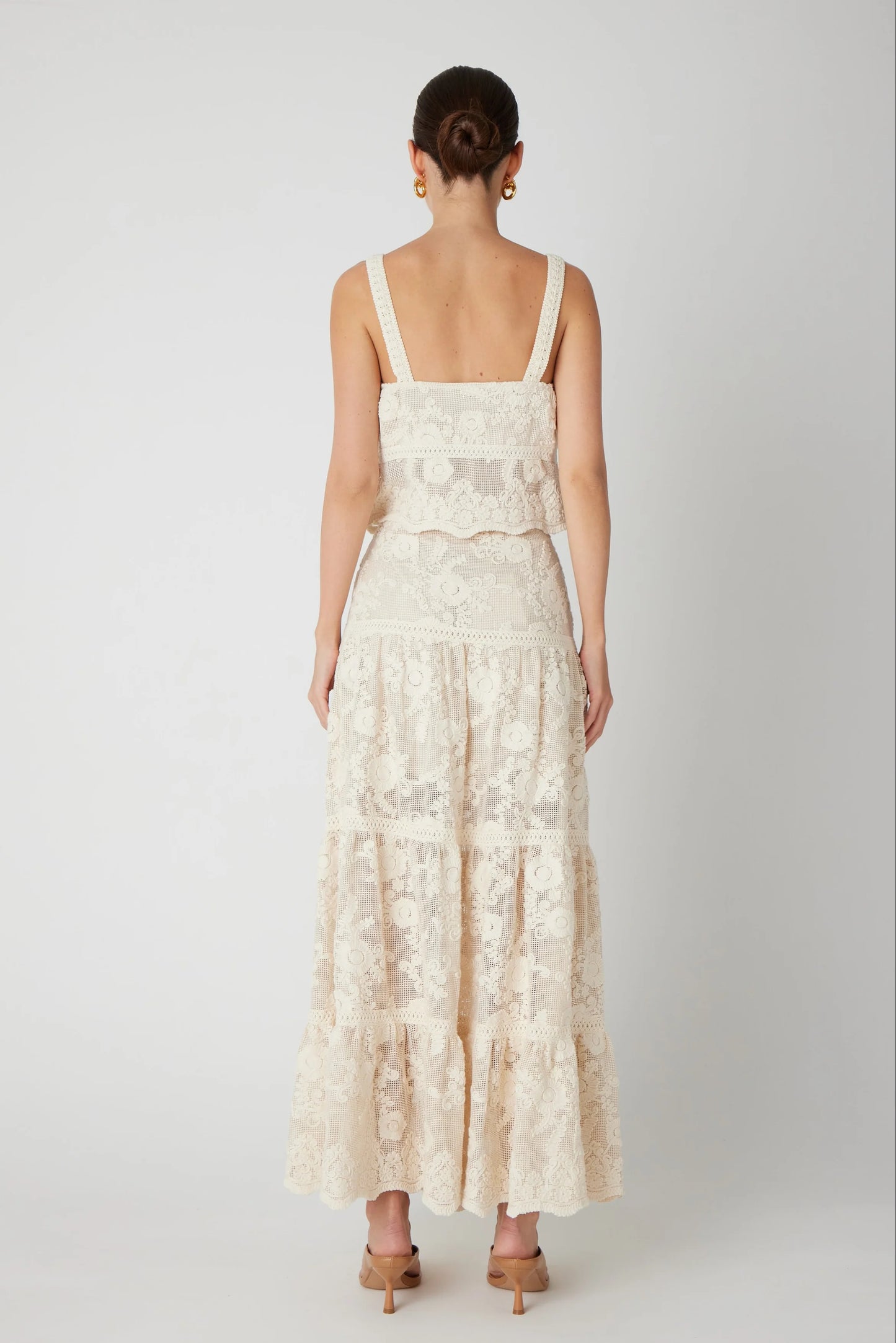 Veronique Crochet Set- Off white