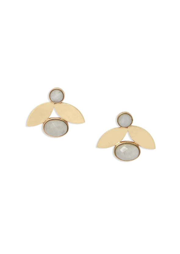 Milly Earring- moonstone