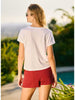 La Mer Rolled Sleeve Tee