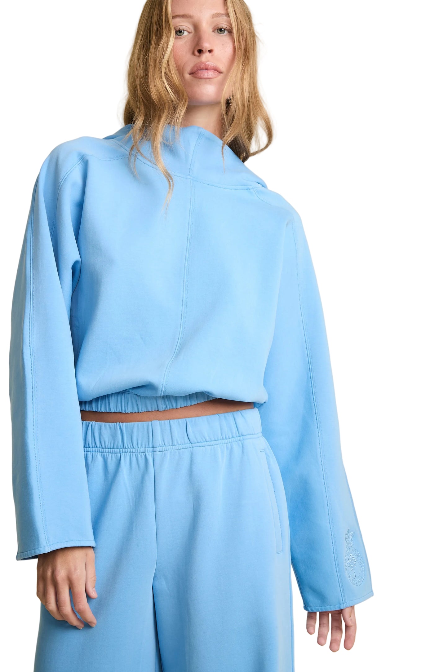 Wynn Hoodie Top- Club Blue