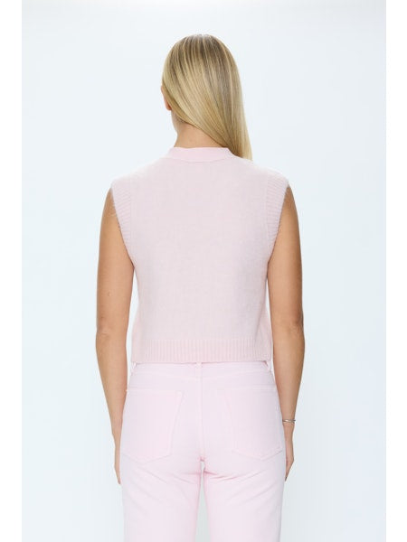 Maxine Sleeveless Top- Blush