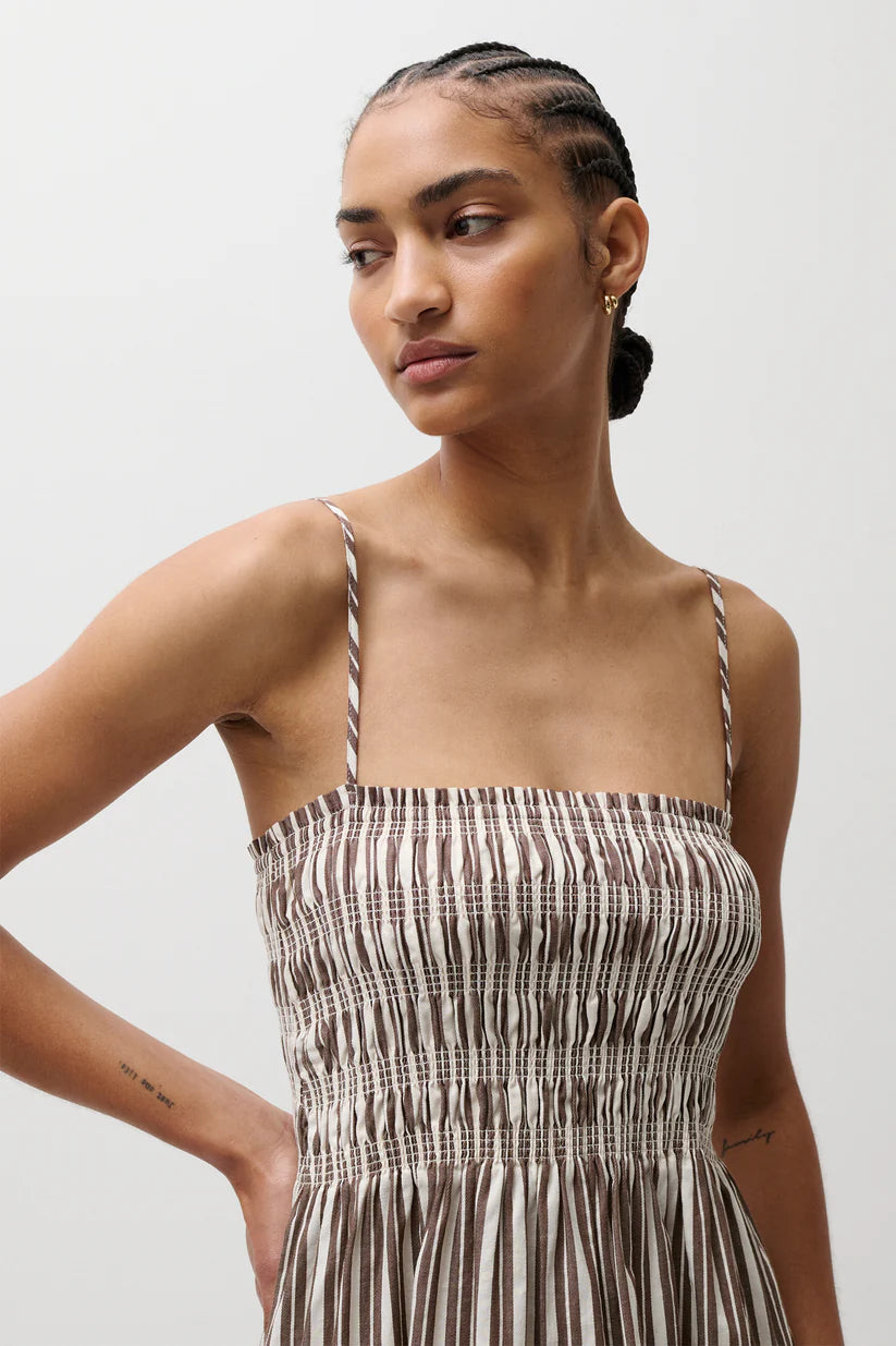 Bianca Midi Dress- Java
