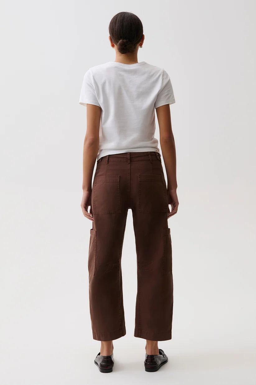 Sabrina Curved Utility Pant- Lindt