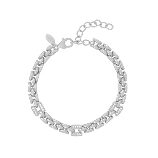 Priscilla Bracelet- Silver