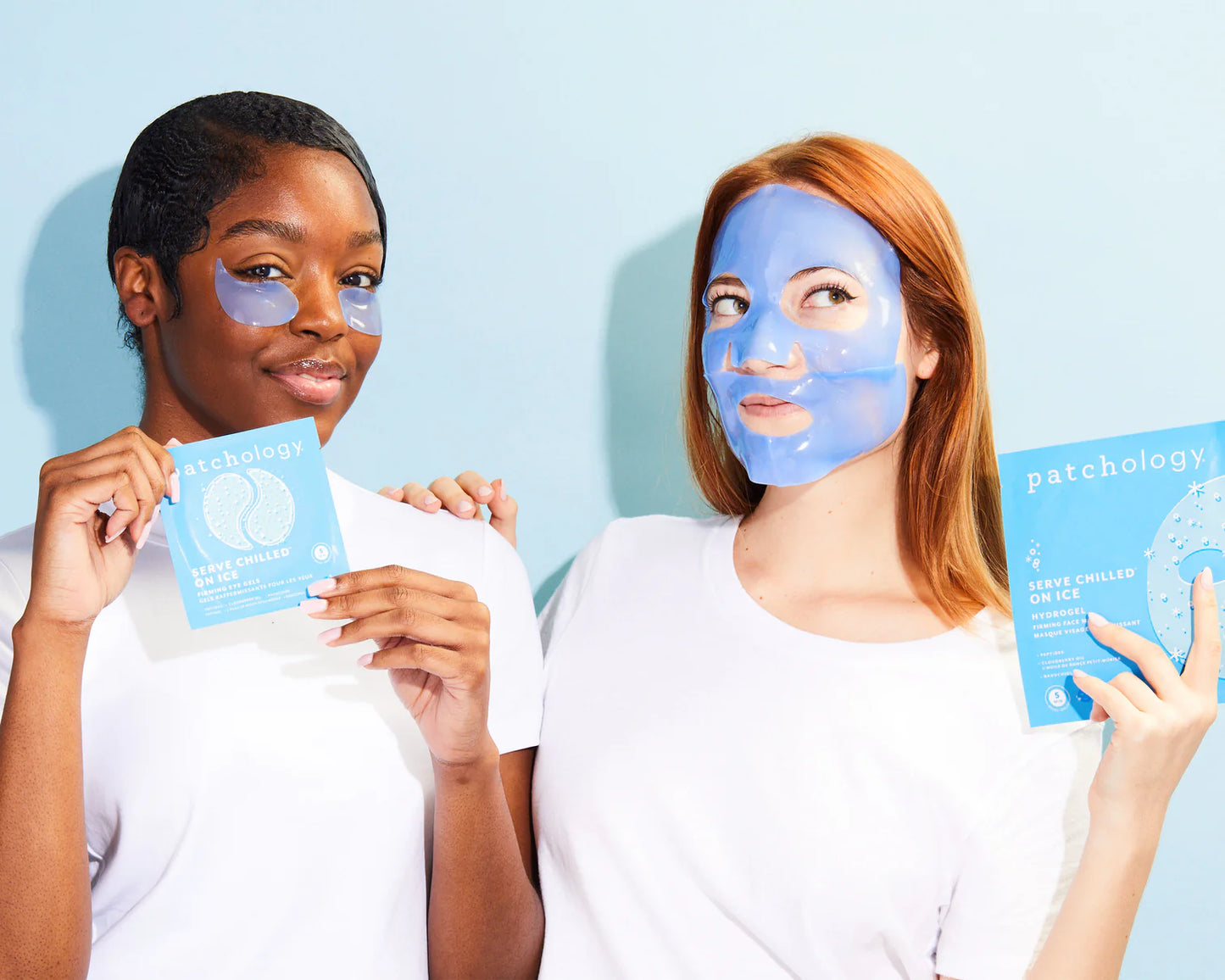 Serve Chilled™ On Ice Hydrogel Face Mask