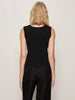Manhattan Rib Button Cardi- Black