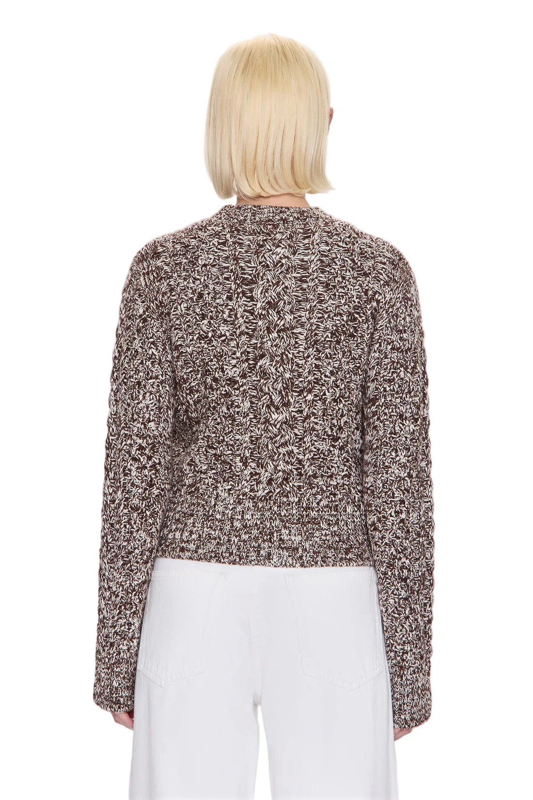 Quinn Sweater- Chocolate Marl