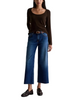 Saige Wide Leg Crop Jean- Hard Bop