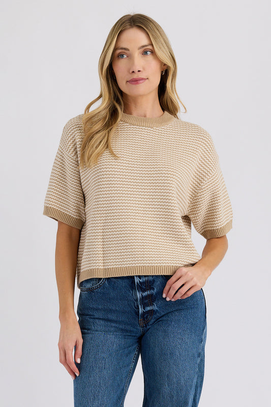 Medley Tee- Dune Combo