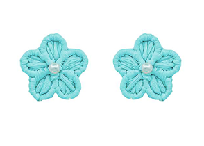 Rattan Flower Stud