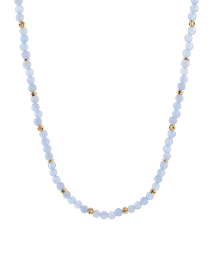 Colored Bead Thin necklace