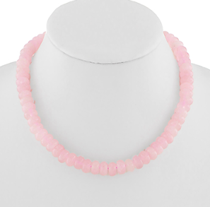 Semi Stone Bead Necklace