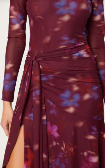 Aubrielle Maxi Dress- Dark Plum