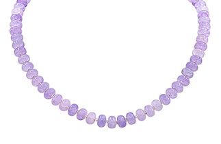 Rondelle Stone Necklace