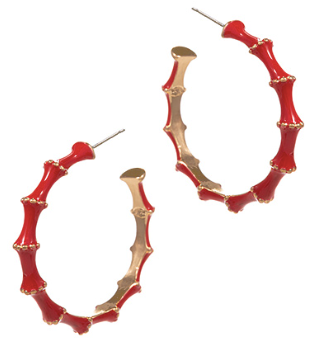 Bamboo Enamel Hoop