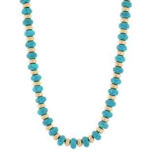 Rondelle Beaded Necklace