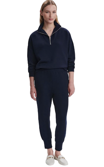 Slim Cuff Pant- Navy