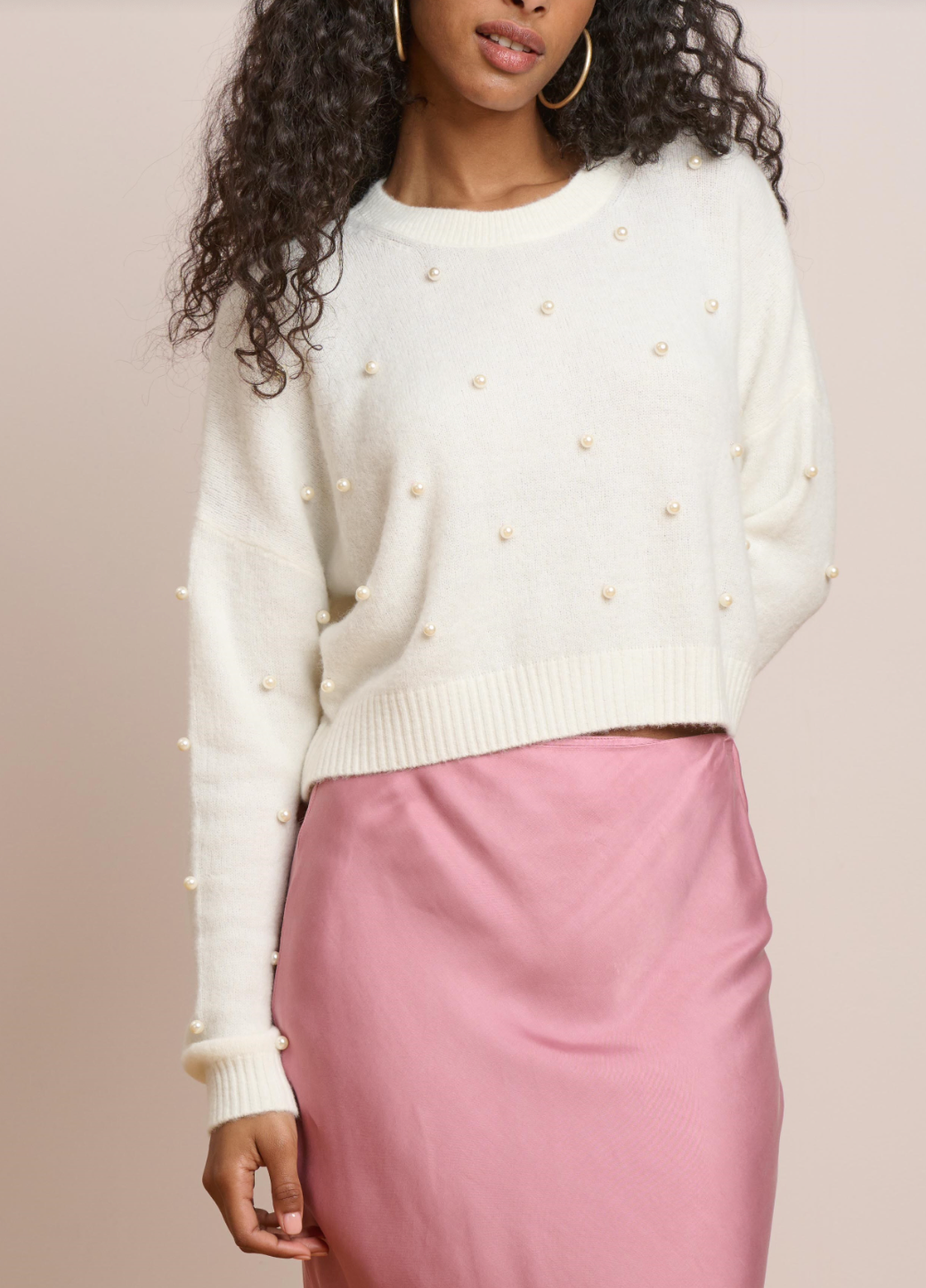 Pearl Crew Sweater