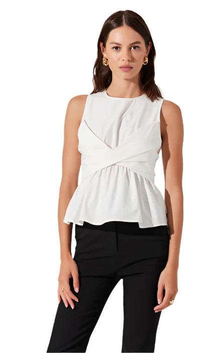 Isela Top- White