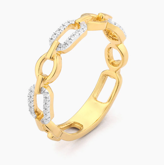 Linked Forever to You Ring