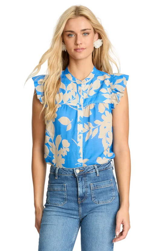 Anthea Top- Sapphire Shadow