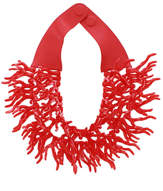 Coral Reef Bib Necklace