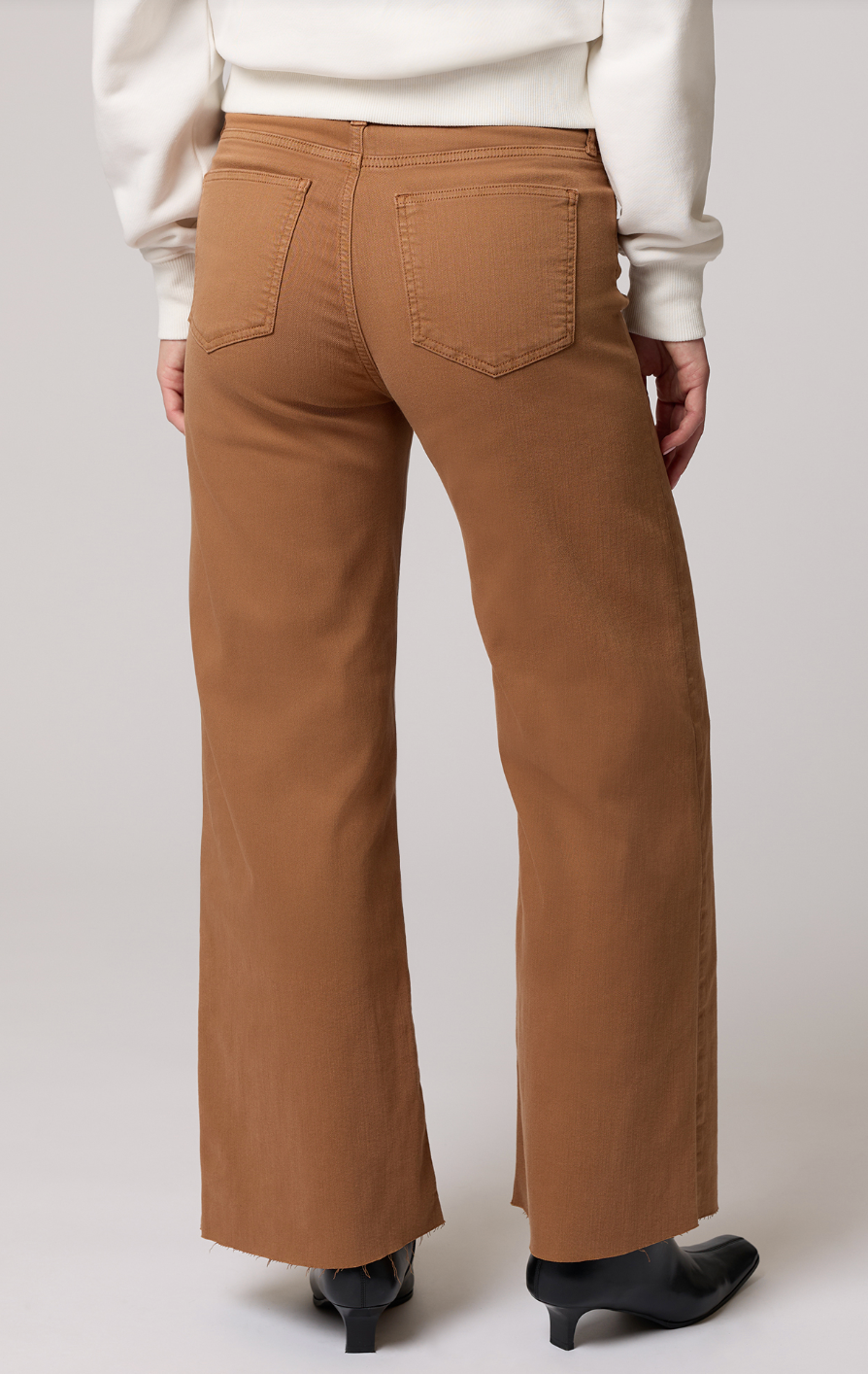 Paloma Mid Rise Wide Leg Jean- Tapenode