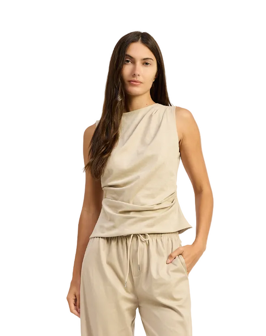 Vanderbilt Top- Taupe