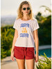 La Mer Rolled Sleeve Tee