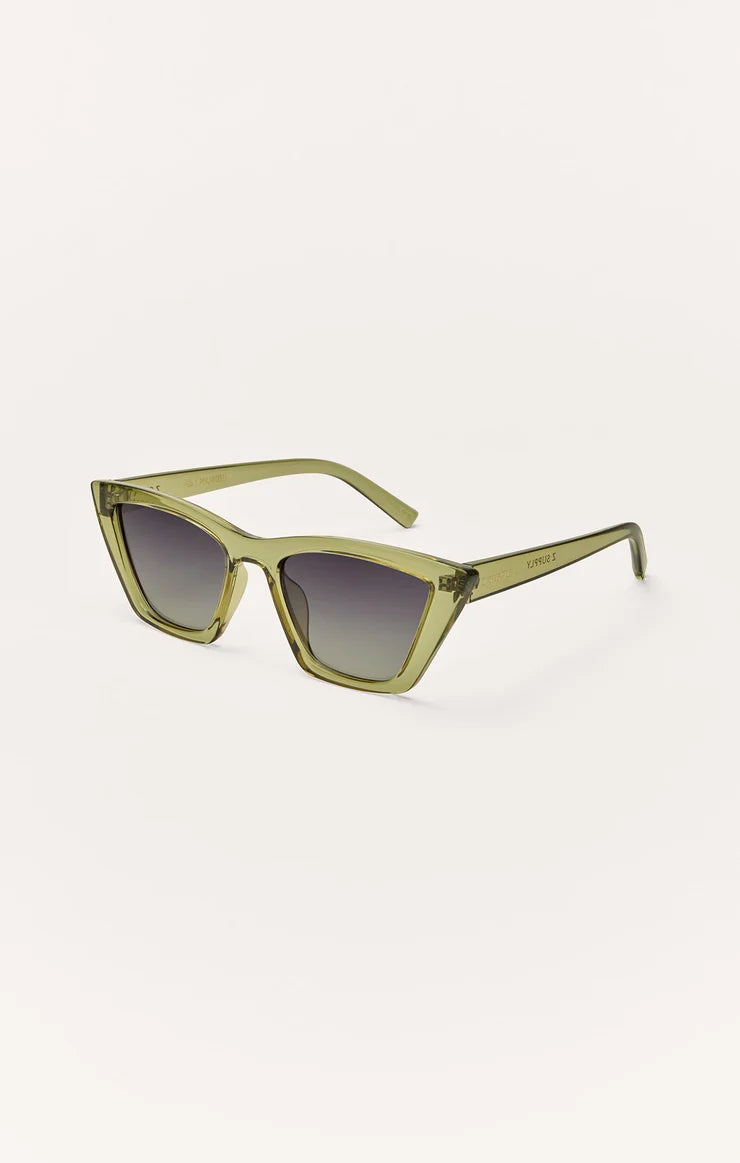 Villa Polarized Sunglasses- Olive Gradient
