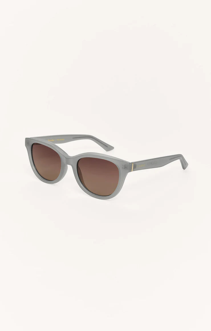 Shoreline Sunglasses- Pewter Gradient