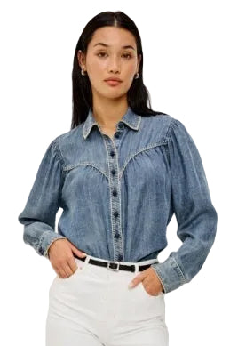 Campbell Denim Top