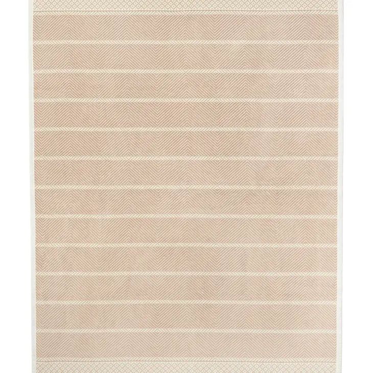 Old Port Herringbone Beige Original Blanket