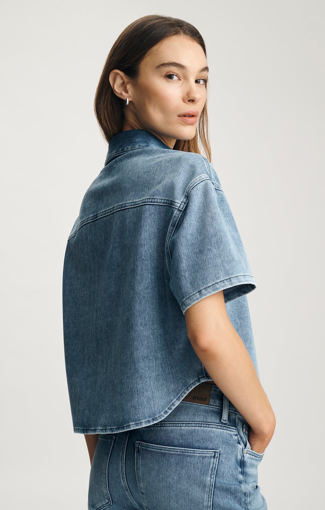 Jessie Denim Top