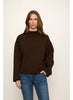 Sadie Quilted Top- Espresso