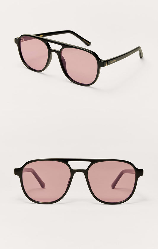 Tourist Sunglasses- Black Pink