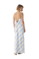 Ocean Stripe Maxi Dress