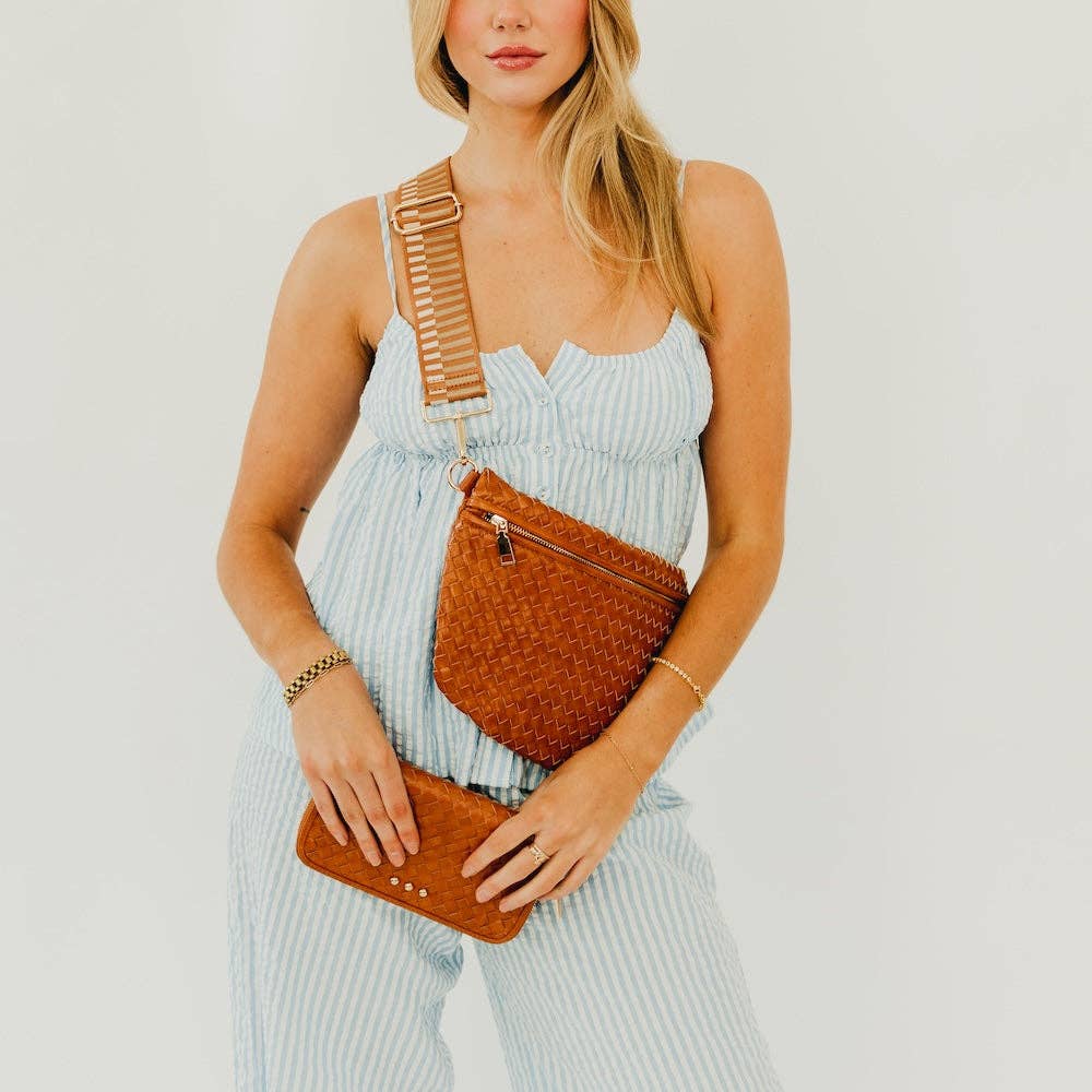Westlyn Woven Bum Bag - Emerald