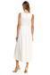 Smocked Midi Dress- White