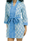 French Quarters Mini Dress- Royal Trellis