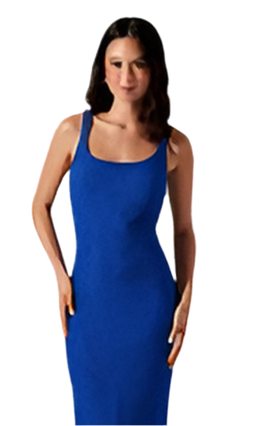 Minelli Dress- Royal Blue