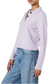 Vhari Long Sleeve Polo- Orchid Petal