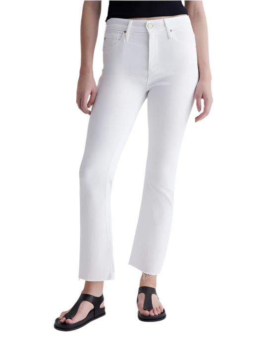 Farrah Boot Crop- Modern White