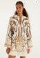 Equestrian Cape Mini Dress