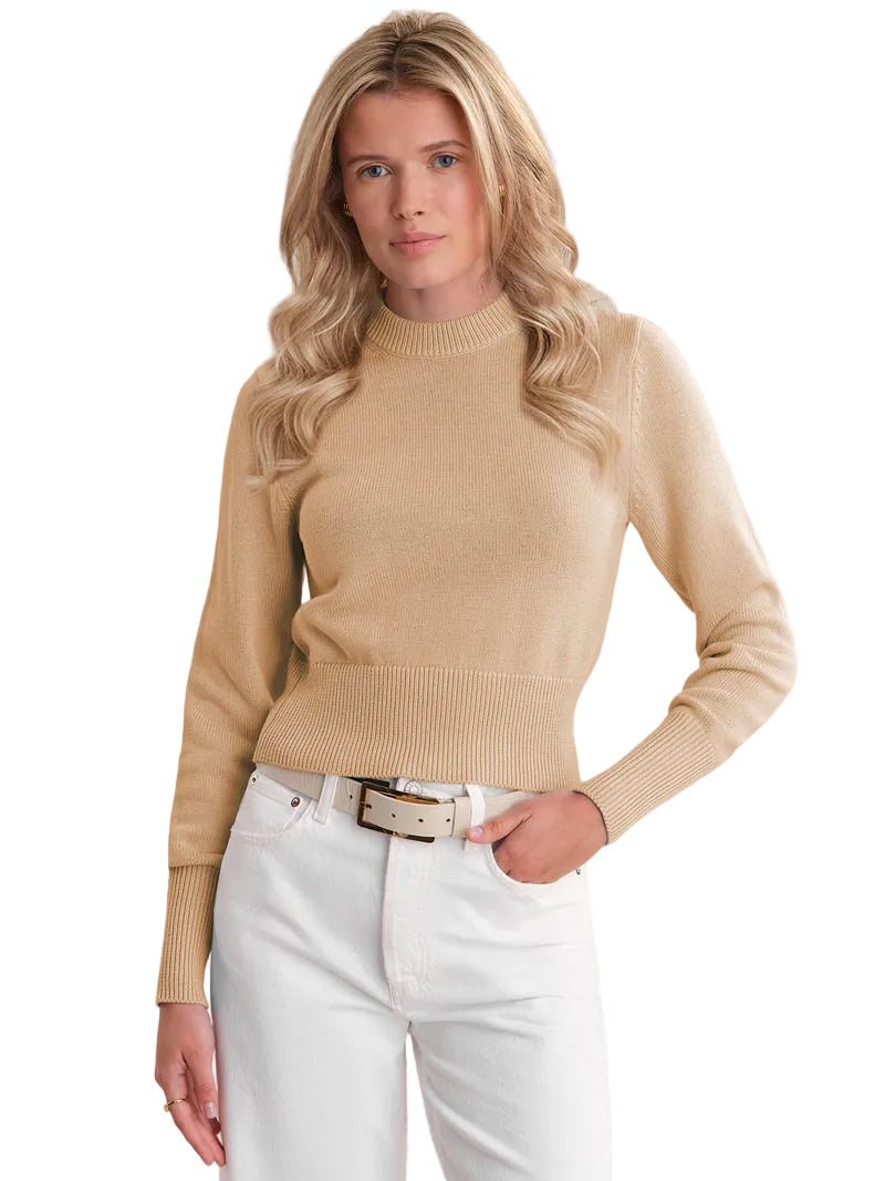 Aurella Shrunken Fit Pullover