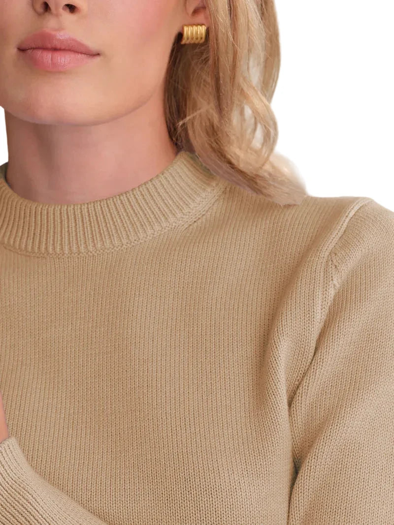 Aurella Shrunken Fit Pullover